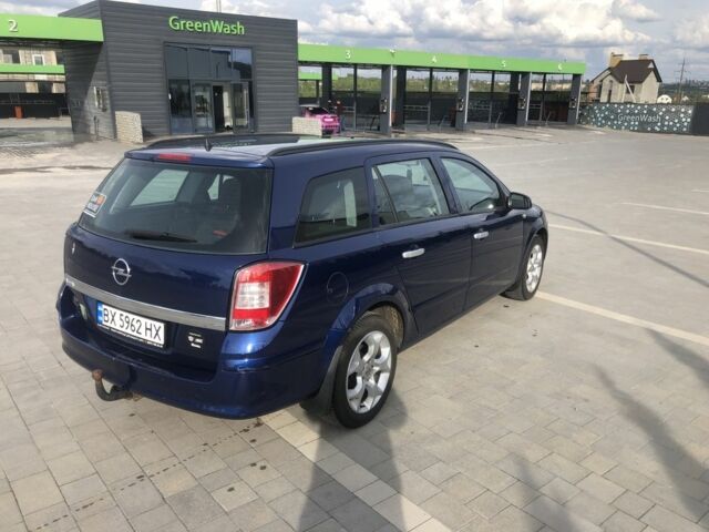 Синий Опель Астра, объемом двигателя 1.6 л и пробегом 265 тыс. км за 5100 $, фото 4 на Automoto.ua