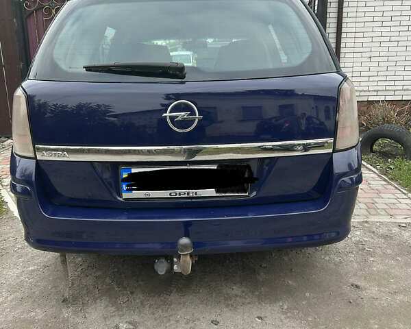 Синий Опель Астра, объемом двигателя 1.6 л и пробегом 343 тыс. км за 4500 $, фото 3 на Automoto.ua
