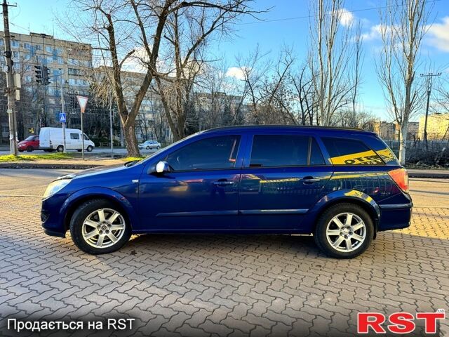 Синий Опель Астра, объемом двигателя 1.7 л и пробегом 318 тыс. км за 5350 $, фото 1 на Automoto.ua