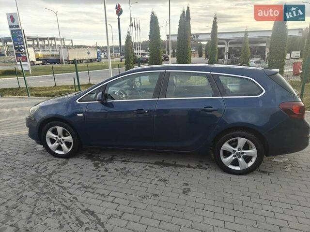 Синий Опель Астра, объемом двигателя 2 л и пробегом 280 тыс. км за 7300 $, фото 9 на Automoto.ua