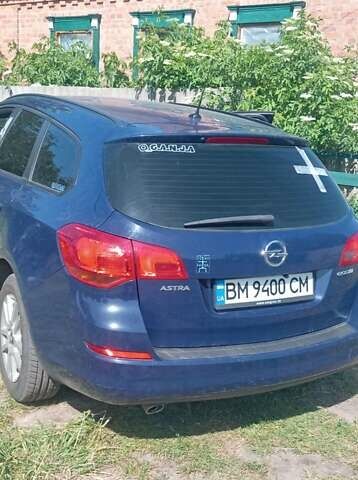 Синий Опель Астра, объемом двигателя 1.3 л и пробегом 248 тыс. км за 6600 $, фото 7 на Automoto.ua