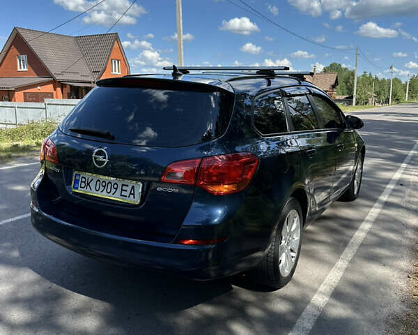 Синий Опель Астра, объемом двигателя 1.3 л и пробегом 315 тыс. км за 6700 $, фото 3 на Automoto.ua