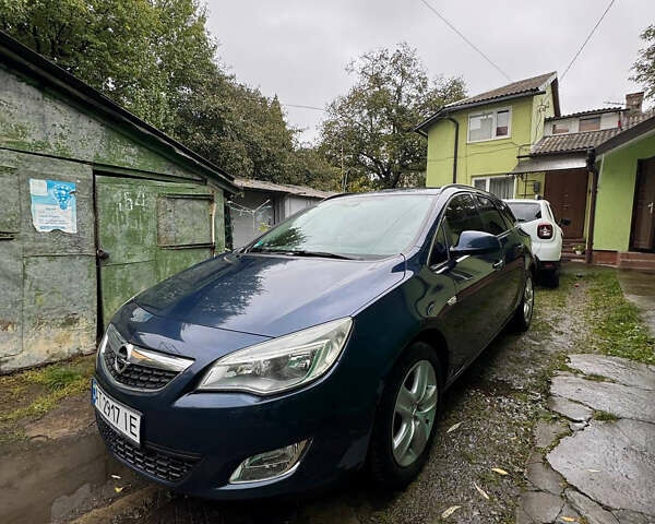 Синий Опель Астра, объемом двигателя 1.7 л и пробегом 231 тыс. км за 7000 $, фото 13 на Automoto.ua