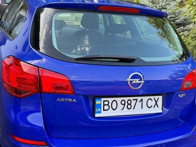 Синій Опель Астра, об'ємом двигуна 1.7 л та пробігом 171 тис. км за 6650 $, фото 1 на Automoto.ua