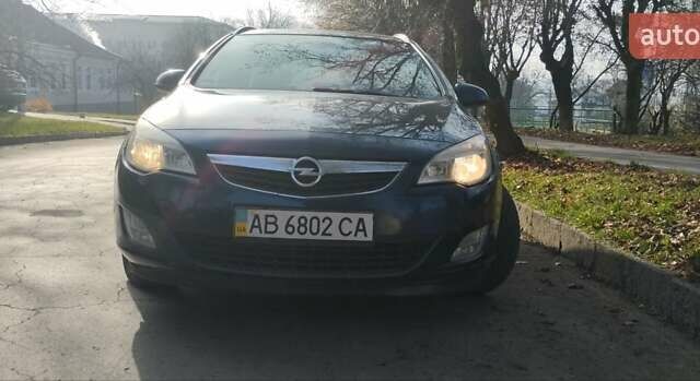 Синий Опель Астра, объемом двигателя 1.3 л и пробегом 270 тыс. км за 6200 $, фото 1 на Automoto.ua