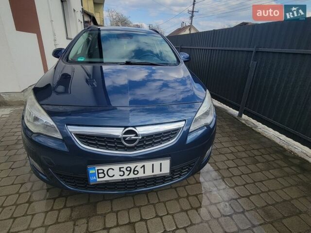 Синий Опель Астра, объемом двигателя 1.4 л и пробегом 160 тыс. км за 6700 $, фото 2 на Automoto.ua