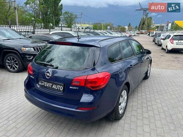 Синий Опель Астра, объемом двигателя 1.3 л и пробегом 240 тыс. км за 6800 $, фото 11 на Automoto.ua