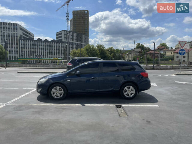 Синий Опель Астра, объемом двигателя 2 л и пробегом 326 тыс. км за 7299 $, фото 4 на Automoto.ua