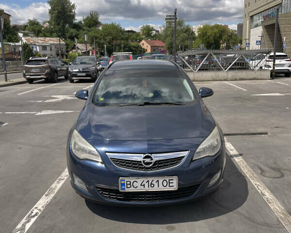 Синий Опель Астра, объемом двигателя 2 л и пробегом 326 тыс. км за 7299 $, фото 3 на Automoto.ua
