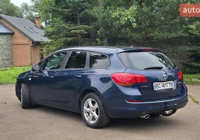 Синий Опель Астра, объемом двигателя 1.4 л и пробегом 281 тыс. км за 6100 $, фото 10 на Automoto.ua