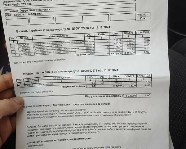 Синий Опель Астра, объемом двигателя 1.25 л и пробегом 225 тыс. км за 8700 $, фото 126 на Automoto.ua