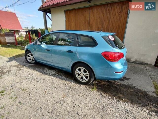 Синий Опель Астра, объемом двигателя 1.25 л и пробегом 225 тыс. км за 8700 $, фото 10 на Automoto.ua