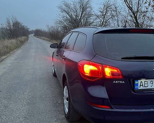 Синий Опель Астра, объемом двигателя 1.3 л и пробегом 248 тыс. км за 6800 $, фото 4 на Automoto.ua