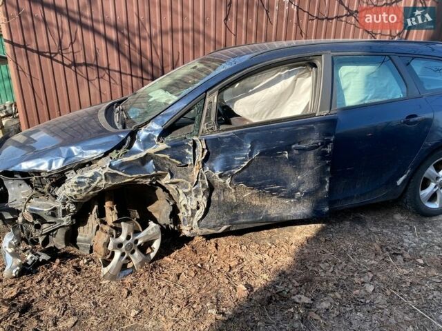 Синий Опель Астра, объемом двигателя 1.7 л и пробегом 250 тыс. км за 3900 $, фото 9 на Automoto.ua