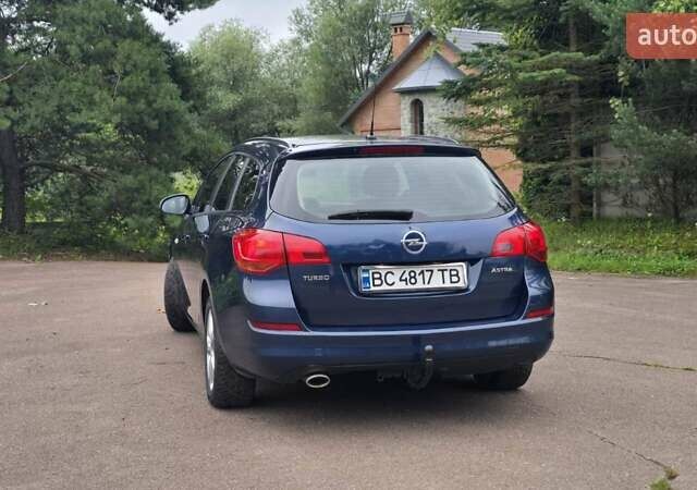 Синий Опель Астра, объемом двигателя 1.4 л и пробегом 281 тыс. км за 6100 $, фото 7 на Automoto.ua