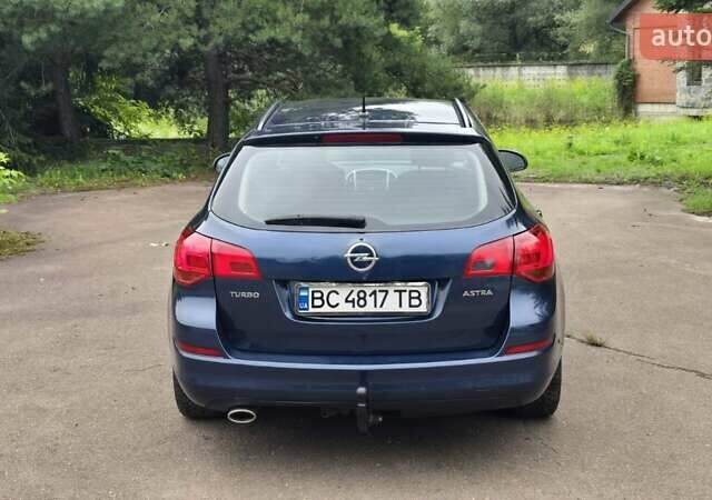 Синий Опель Астра, объемом двигателя 1.4 л и пробегом 281 тыс. км за 6100 $, фото 15 на Automoto.ua