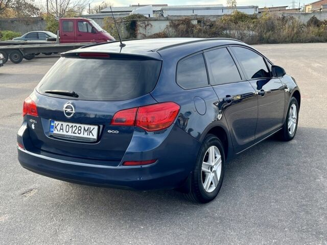 Синий Опель Астра, объемом двигателя 1.2 л и пробегом 233 тыс. км за 5900 $, фото 4 на Automoto.ua