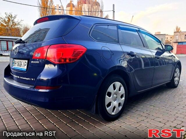 Синий Опель Астра, объемом двигателя 1.2 л и пробегом 260 тыс. км за 6500 $, фото 3 на Automoto.ua