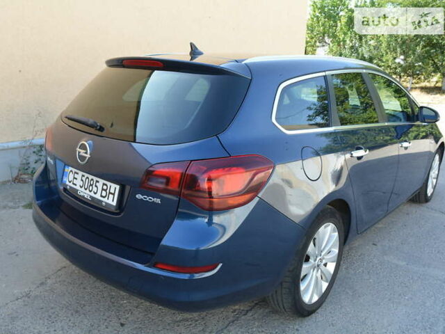 Синий Опель Астра, объемом двигателя 1.3 л и пробегом 215 тыс. км за 7300 $, фото 5 на Automoto.ua