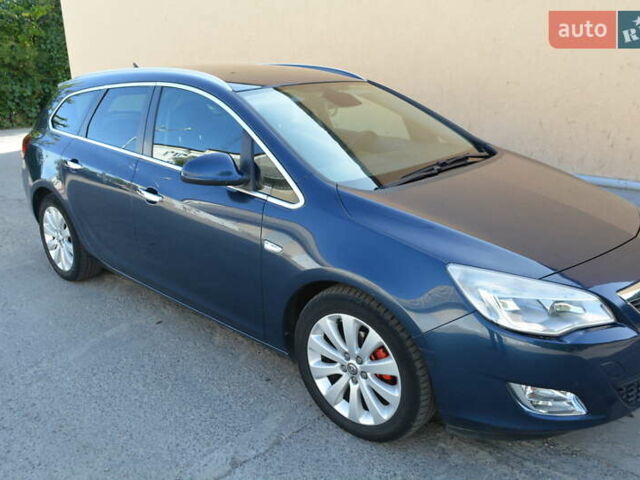 Синий Опель Астра, объемом двигателя 1.3 л и пробегом 215 тыс. км за 7300 $, фото 1 на Automoto.ua