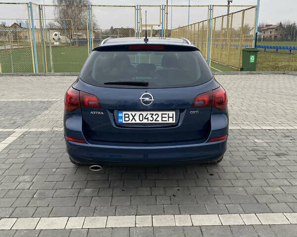 Синий Опель Астра, объемом двигателя 2 л и пробегом 258 тыс. км за 7500 $, фото 5 на Automoto.ua