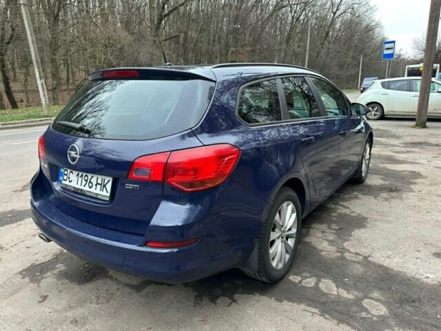 Синий Опель Астра, объемом двигателя 2 л и пробегом 277 тыс. км за 6750 $, фото 2 на Automoto.ua