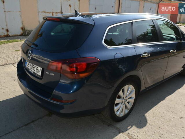 Синий Опель Астра, объемом двигателя 1.3 л и пробегом 215 тыс. км за 7300 $, фото 11 на Automoto.ua