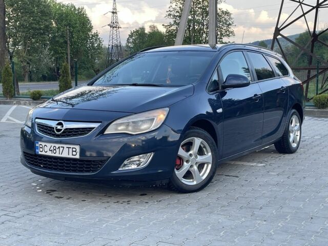 Синий Опель Астра, объемом двигателя 1.4 л и пробегом 250 тыс. км за 5700 $, фото 14 на Automoto.ua
