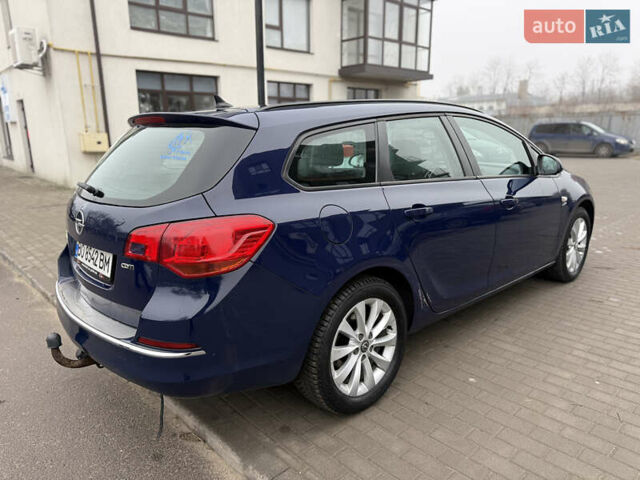 Синий Опель Астра, объемом двигателя 1.7 л и пробегом 230 тыс. км за 7999 $, фото 9 на Automoto.ua