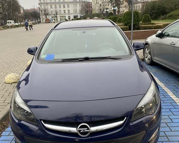 Синий Опель Астра, объемом двигателя 1.25 л и пробегом 177 тыс. км за 6800 $, фото 4 на Automoto.ua