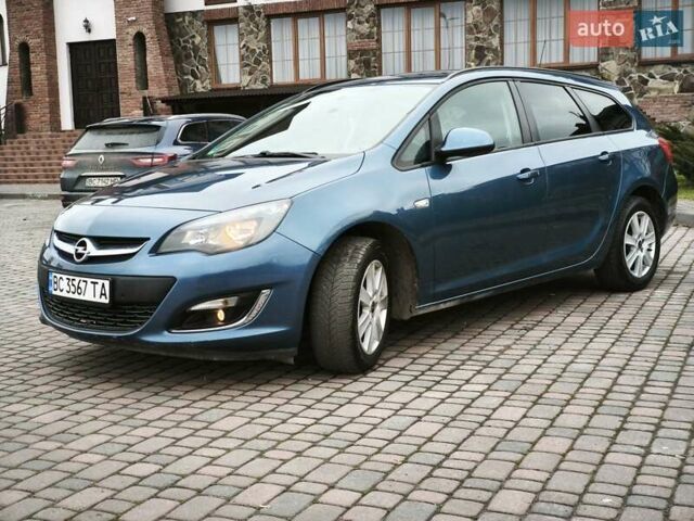 Синий Опель Астра, объемом двигателя 1.6 л и пробегом 190 тыс. км за 6900 $, фото 3 на Automoto.ua