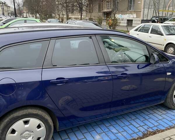 Синий Опель Астра, объемом двигателя 1.25 л и пробегом 177 тыс. км за 6800 $, фото 3 на Automoto.ua