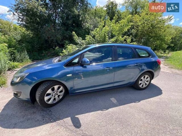 Синий Опель Астра, объемом двигателя 1.7 л и пробегом 247 тыс. км за 7200 $, фото 6 на Automoto.ua