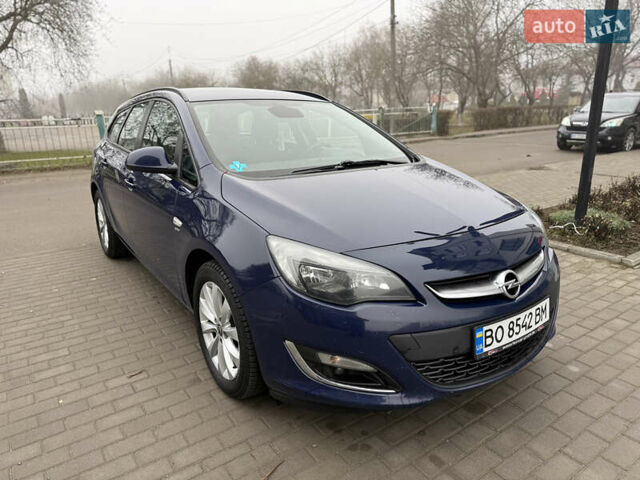 Синий Опель Астра, объемом двигателя 1.7 л и пробегом 230 тыс. км за 7999 $, фото 12 на Automoto.ua