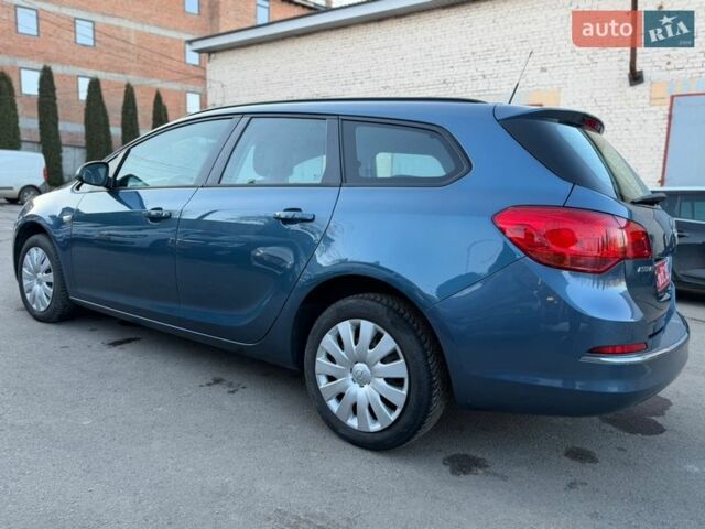 Синий Опель Астра, объемом двигателя 1.6 л и пробегом 204 тыс. км за 7299 $, фото 12 на Automoto.ua