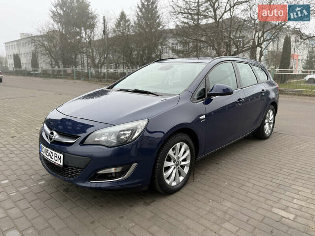 Синий Опель Астра, объемом двигателя 1.7 л и пробегом 230 тыс. км за 7999 $, фото 3 на Automoto.ua