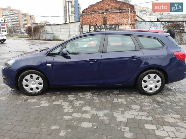 Синий Опель Астра, объемом двигателя 1.69 л и пробегом 225 тыс. км за 7300 $, фото 4 на Automoto.ua