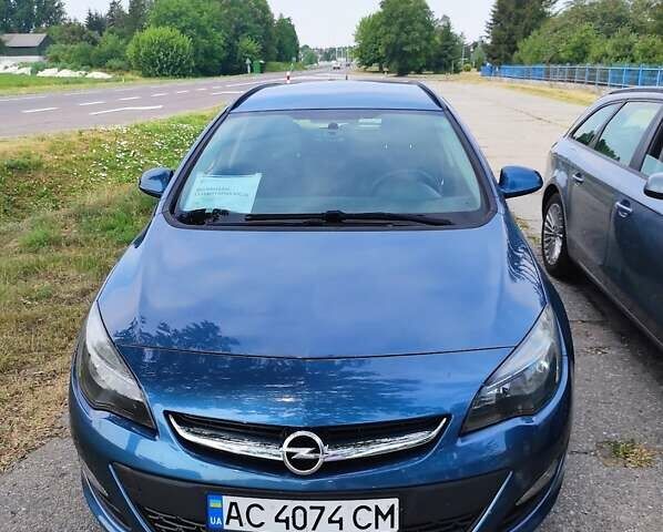 Синий Опель Астра, объемом двигателя 1.7 л и пробегом 236 тыс. км за 7750 $, фото 11 на Automoto.ua