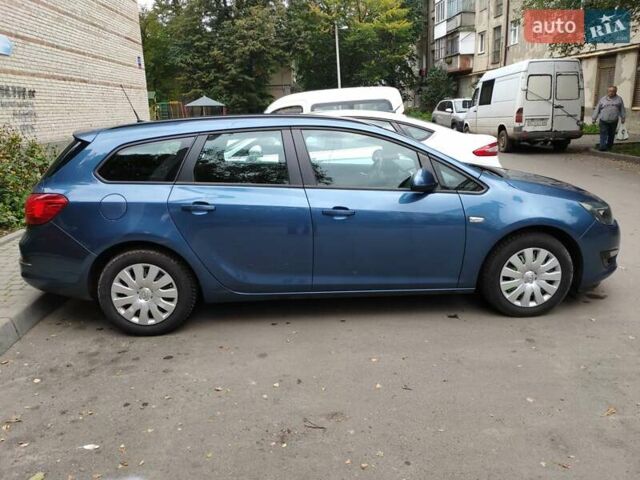 Опель Астра 2014 в Луцке на Automoto.ua Синий Опель Астра, объемом двигателя 1.7 л и пробегом 150 тыс. км за 8450 $, фото 3 на Automoto.ua