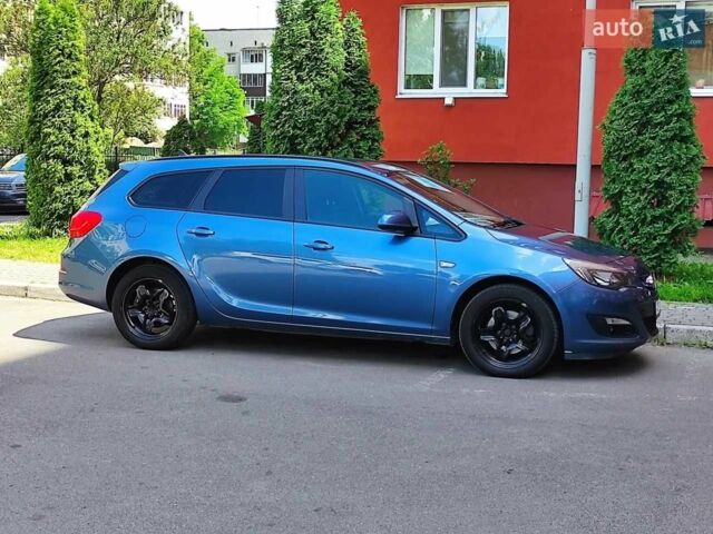 Синий Опель Астра, объемом двигателя 1.7 л и пробегом 289 тыс. км за 7399 $, фото 1 на Automoto.ua