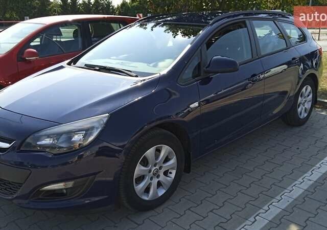 Синий Опель Астра, объемом двигателя 1.6 л и пробегом 219 тыс. км за 8500 $, фото 4 на Automoto.ua