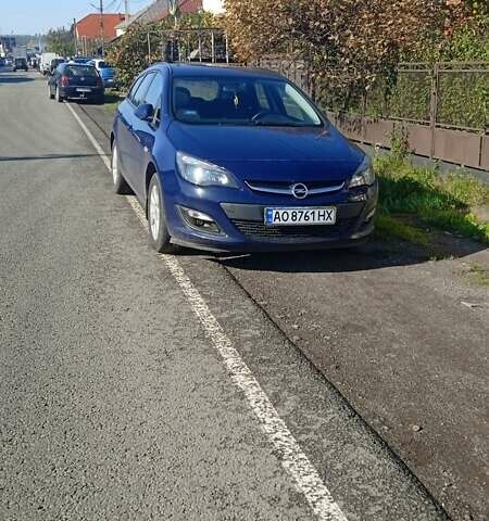 Синий Опель Астра, объемом двигателя 1.6 л и пробегом 219 тыс. км за 8500 $, фото 2 на Automoto.ua