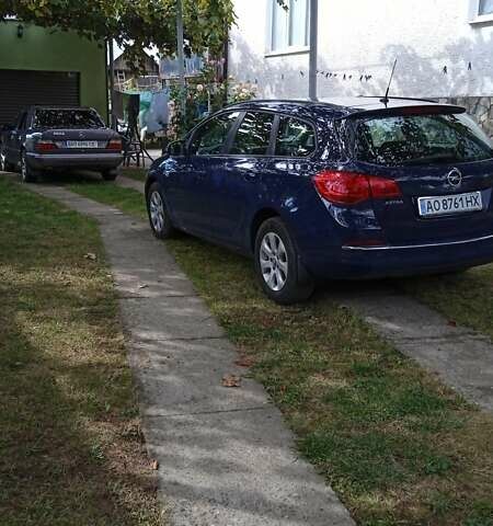 Синий Опель Астра, объемом двигателя 1.6 л и пробегом 219 тыс. км за 8500 $, фото 3 на Automoto.ua