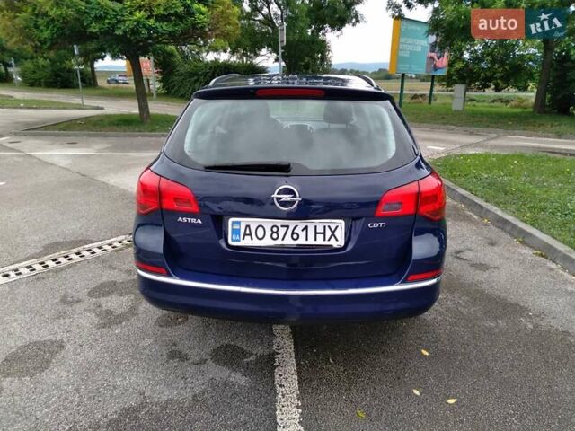 Синий Опель Астра, объемом двигателя 1.6 л и пробегом 219 тыс. км за 8500 $, фото 22 на Automoto.ua