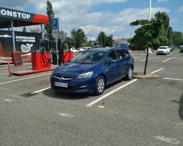 Синий Опель Астра, объемом двигателя 1.6 л и пробегом 219 тыс. км за 8500 $, фото 7 на Automoto.ua