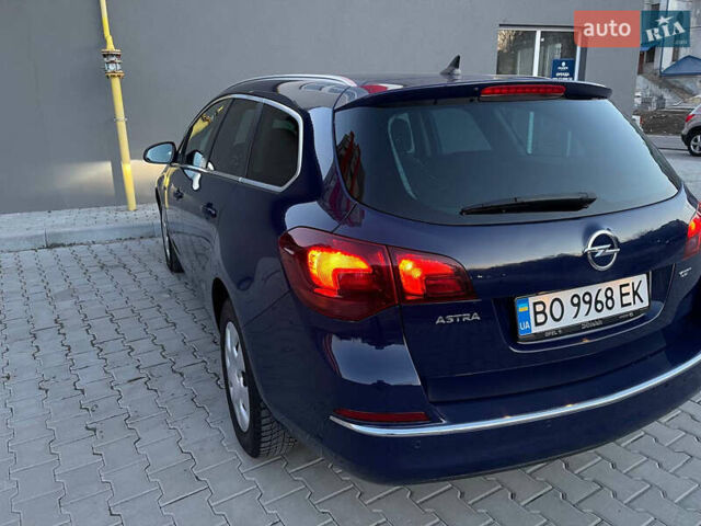 Синий Опель Астра, объемом двигателя 1.6 л и пробегом 193 тыс. км за 8500 $, фото 11 на Automoto.ua