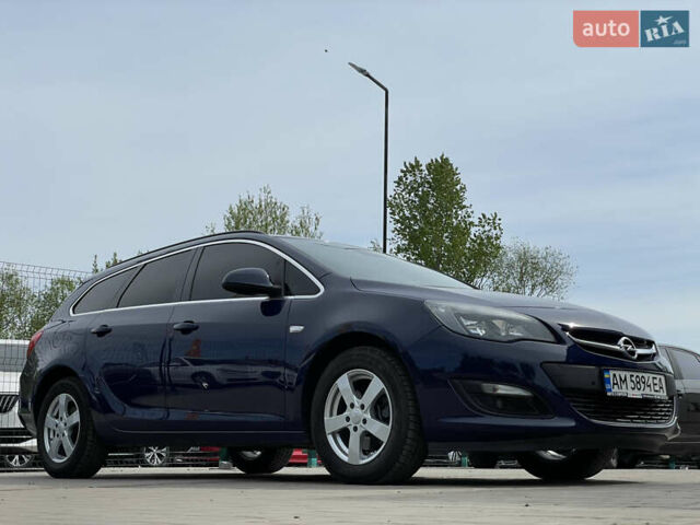 Опель Астра 2015 в Бердичеве на Automoto.ua Синий Опель Астра, объемом двигателя 1.6 л и пробегом 279 тыс. км за 8555 $, фото 11 на Automoto.ua