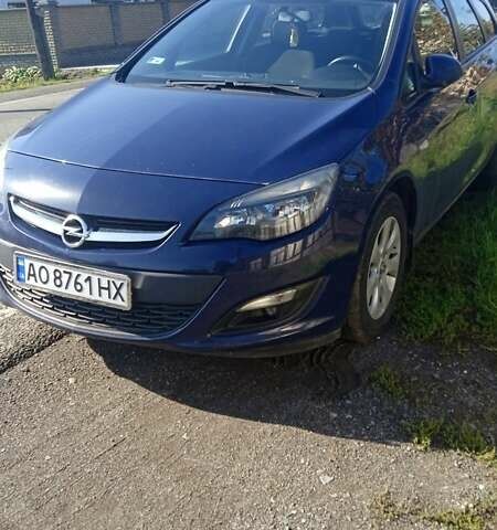Синий Опель Астра, объемом двигателя 1.6 л и пробегом 219 тыс. км за 8500 $, фото 1 на Automoto.ua