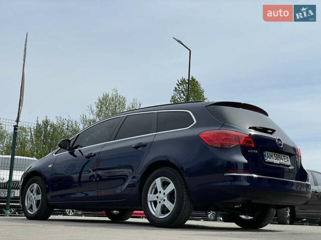 Опель Астра 2015 в Бердичеве на Automoto.ua Синий Опель Астра, объемом двигателя 1.6 л и пробегом 279 тыс. км за 8555 $, фото 21 на Automoto.ua