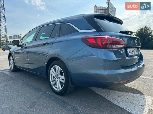 Синий Опель Астра, объемом двигателя 1.6 л и пробегом 287 тыс. км за 12700 $, фото 5 на Automoto.ua